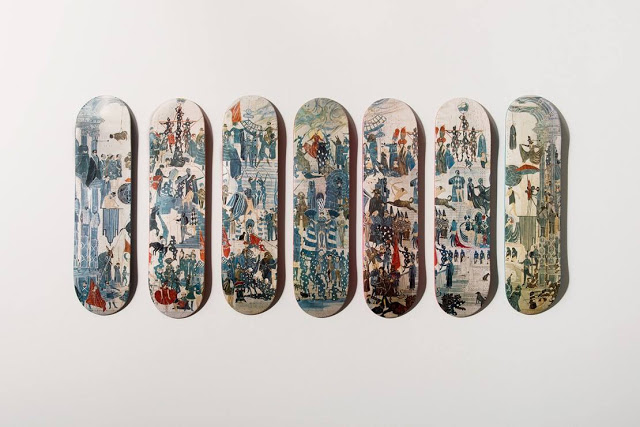 girl skateboards marcel dzarma - Girl Skateboards lança serie de shapes em parceria com Marcel Dzama