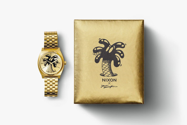 steve harrington colette nixon collection 00 - Nixon lança relógios com artista californiano