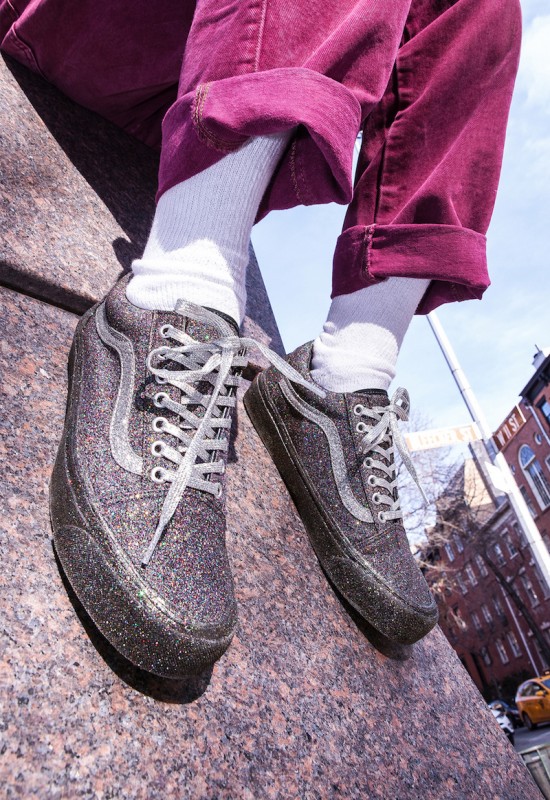 opening ceremony vans glitter pack 03 - Opening Ceremony e Vans cobrem o Old Skool de glitter