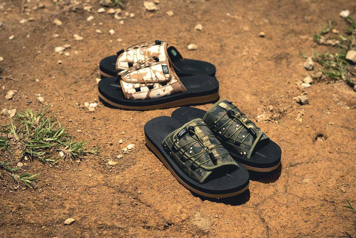 suicoke clot sandalias collab 1 - CLOT e SUICOKE colaboram em sandálias com print camuflado