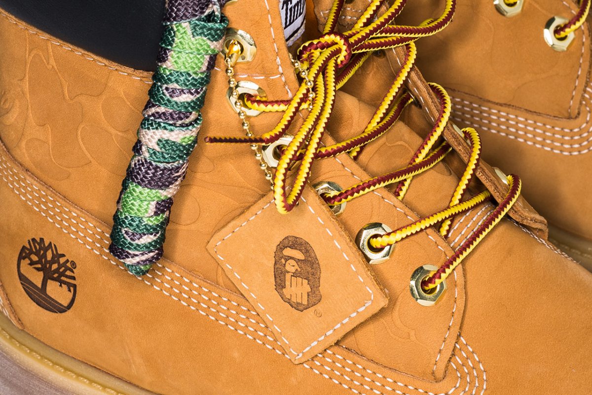 bape timberland undefeated bota 6 inch collab 5 - BAPE, Timberland e UNDEFEATED lançam versão da bota 6 Inch