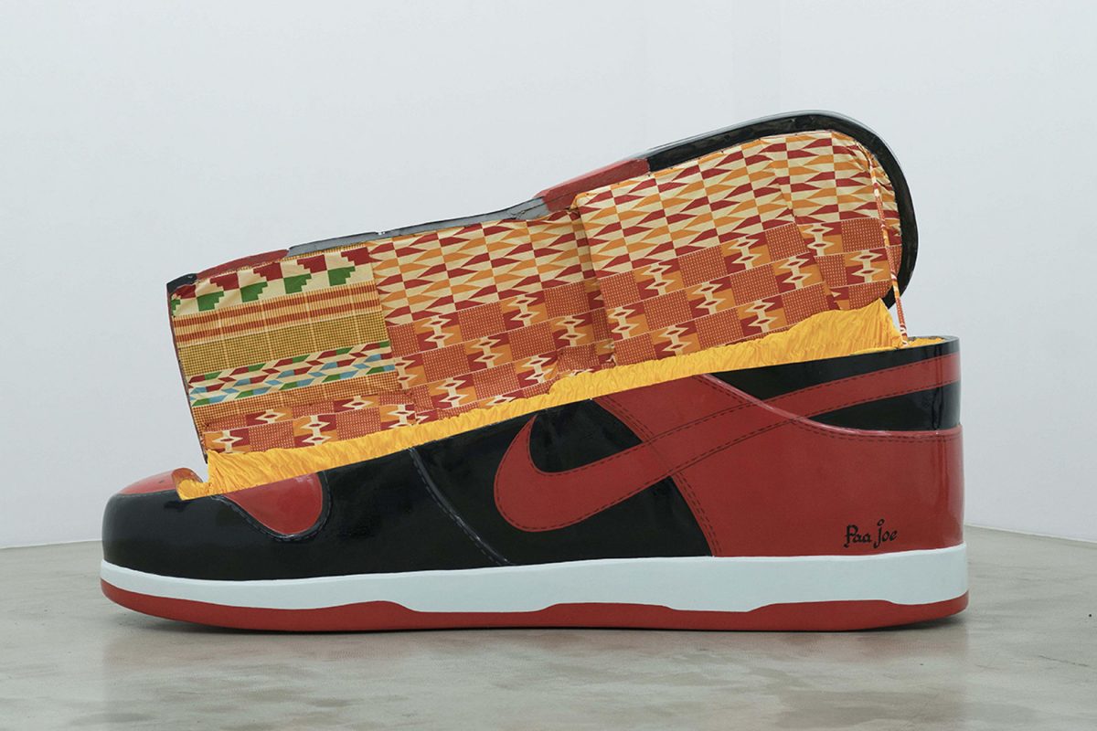 paa joe air jordan 1 bred coffin 1 - Paa Joe cria caixões em formato de tênis clássicos da Nike