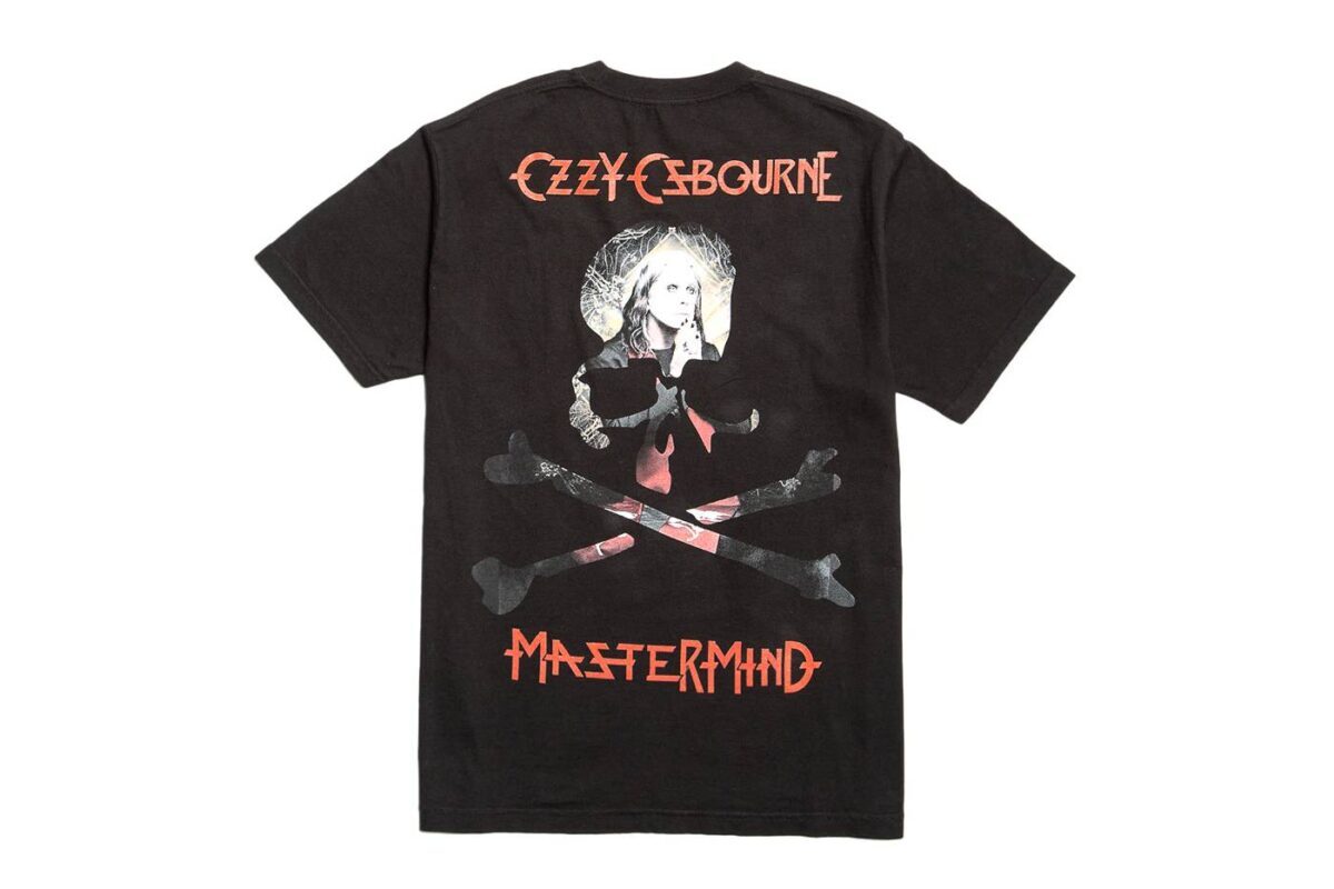 streetwear brasil ozzy osbourne mastermind japan camisetas 5 1200x800 - Ozzy Osbourne se une a mastermind JAPAN em coleção exclusiva de camisetas