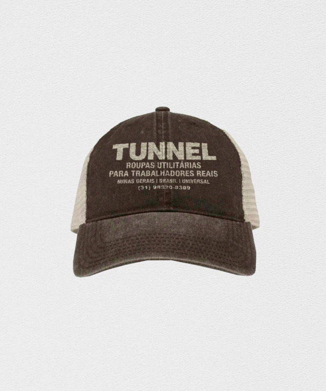 streetwear brasil tunnel verao 25 bone trucker estonado marrom 667x800 - Tunnel e sua visão do workwear moderno