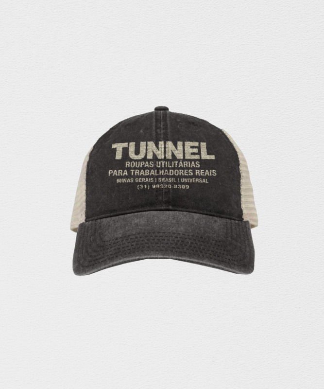 streetwear brasil tunnel verao 25 bone trucker estonado preto 667x800 - Tunnel e sua visão do workwear moderno