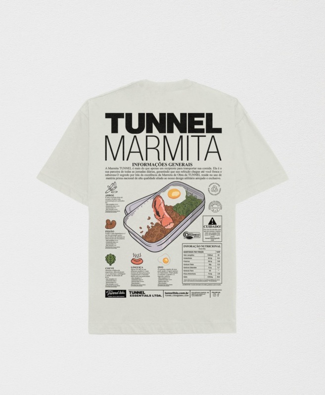 streetwear brasil tunnel verao 25 camiseta marmita 2 657x800 - Tunnel e sua visão do workwear moderno