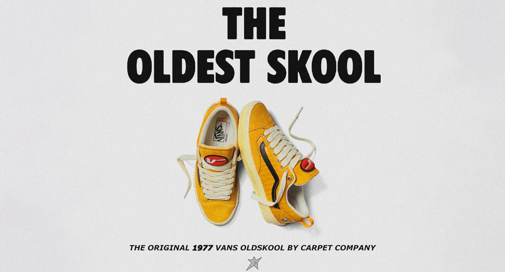 streetwear brasil vans old skool 36 carpet company 00 1000x538 - Vans e Carpet Company lançam Old Skool mais "antigo" de todos