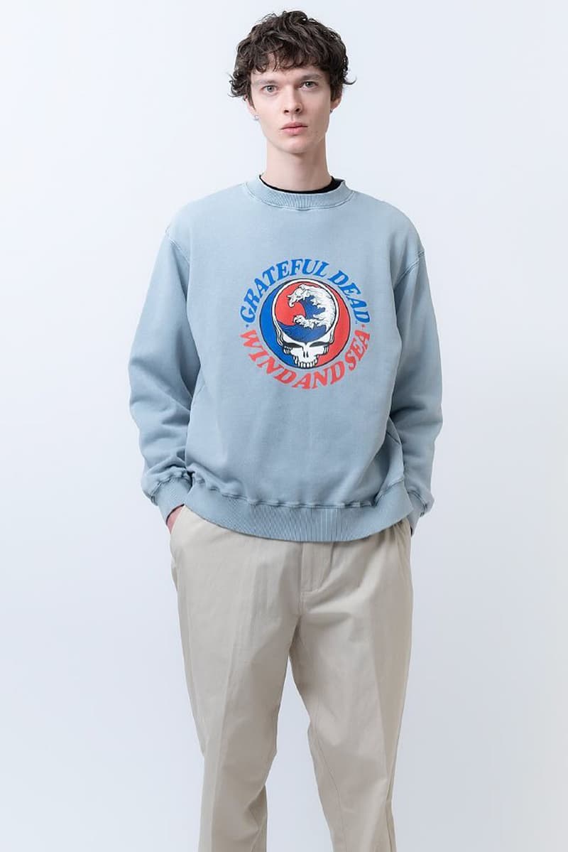 streetwear brasil wind and sea x grateful dead inverno 2025 colab 12 - WIND AND SEA celebra legado vintage do Grateful Dead