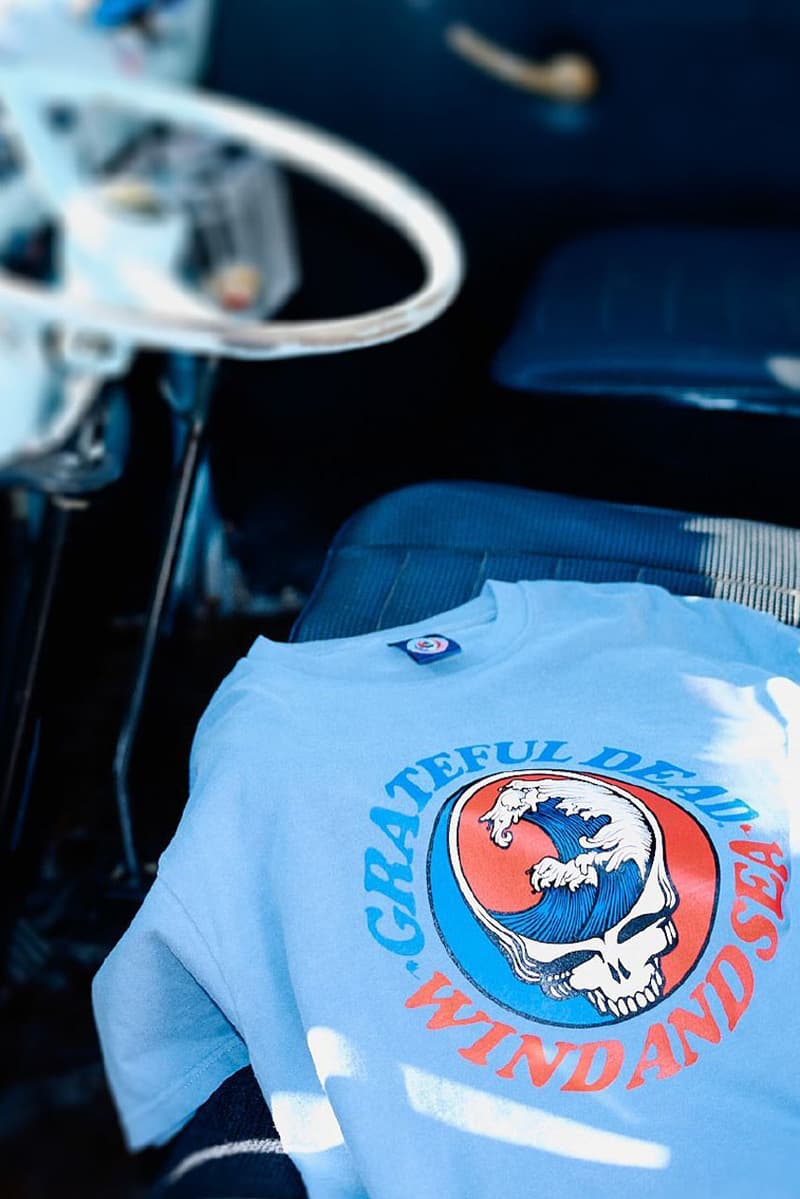 streetwear brasil wind and sea x grateful dead inverno 2025 colab 16 - WIND AND SEA celebra legado vintage do Grateful Dead